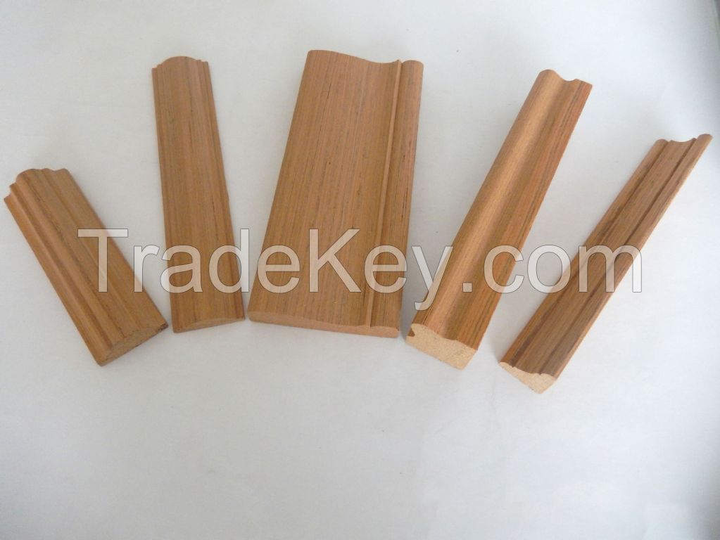 brown teak, black teak, engineered wood mouldings, reconstituted wood mouldings