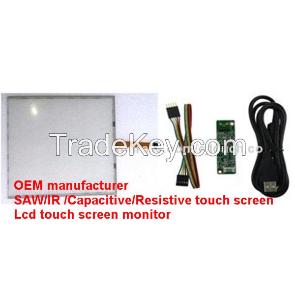 (10.4-22'') 10.4 inch  ITO  USB interface 5-wire resistive touchscreen