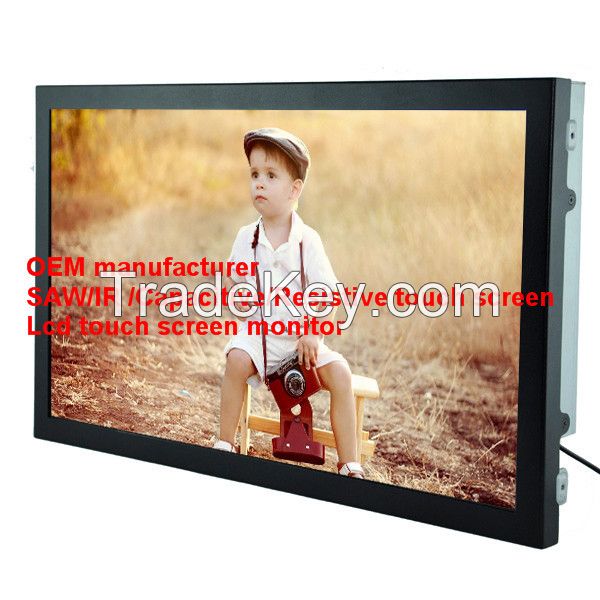 (8-55'') 19 inch kiosk, gaming, office, hotle, KTV touch screen monitor