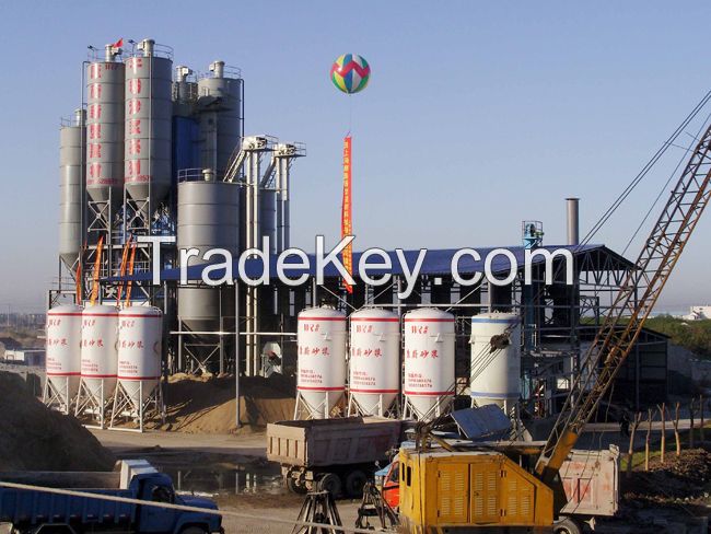 Dry mortar production line