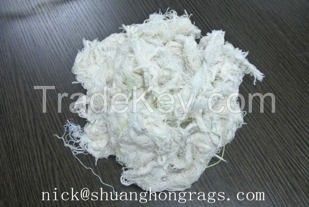 colored 100% cotton waste