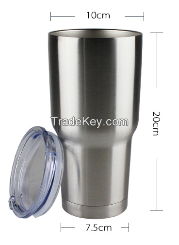 30oz vaccum stainless steel boss tumbler, 20oz insulated double wall stainless steel tumbler, custom sealed stainless steel mug