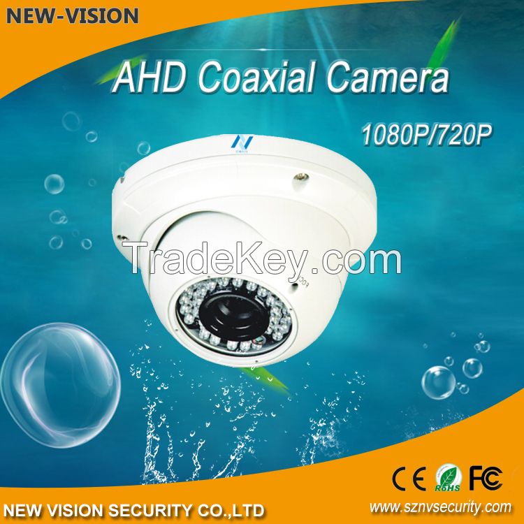 1MP AHD Low illumination Vandalproof  Dome Camera