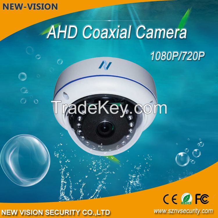 1MP AHD Low illumination Vandalproof  Dome Camera