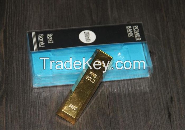 Power bank 2600 mah Custom laser engraved logo mobile gift