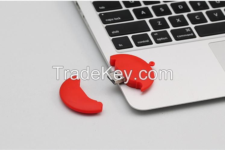 chip custom round usb flash drive mould artwork heart shape usb 512mb/1gb