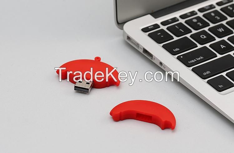 chip custom round usb flash drive mould artwork heart shape usb 512mb/1gb