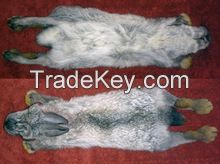 Frozen rabbit skin/ natural rabbit fur pelt