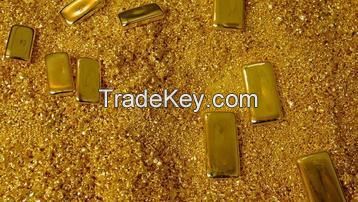 We sell Au gold bars dust and nuggets