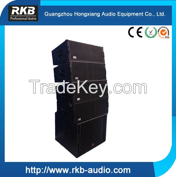 LA-25 2x10&quot; 2 Way Portable Line Array Speakers Cabinet