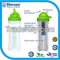 Diercon water filter bottle simple drinking water filter