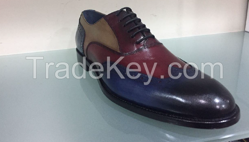 Men` leather shoes