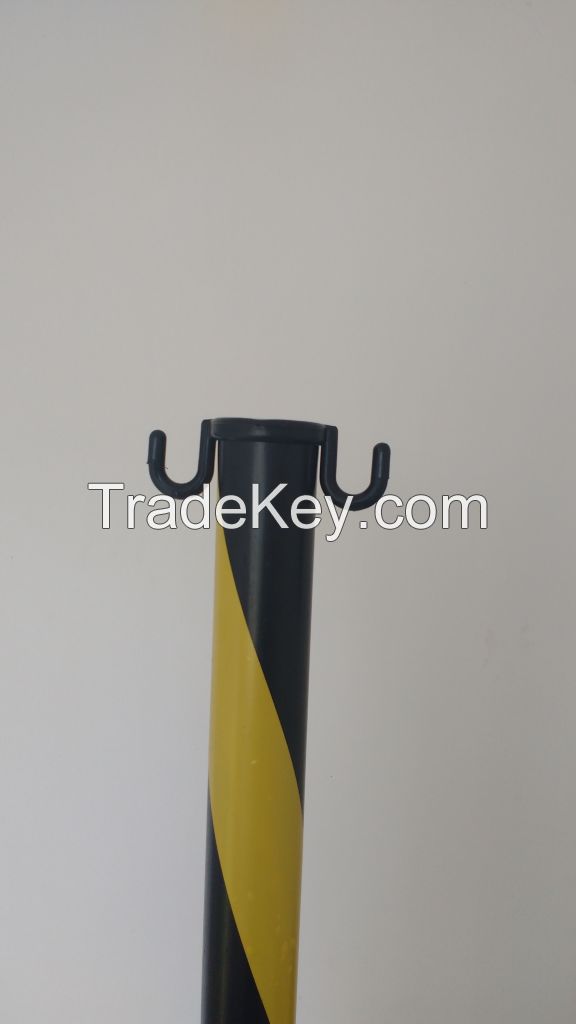 Stanchion, Safety Yellow &amp;amp; Black