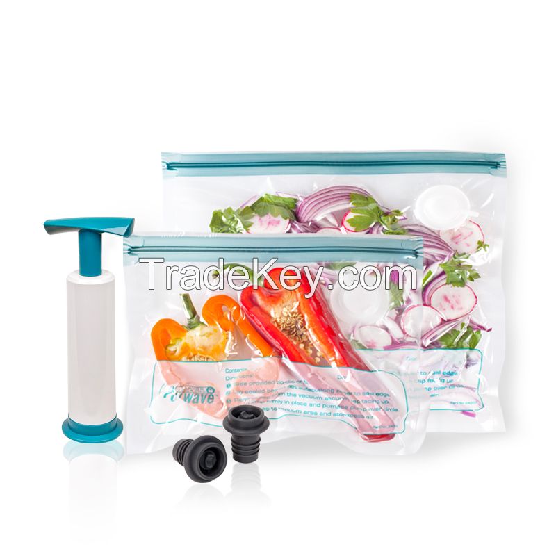 Vacuum Food Storage Bags with Air Pump