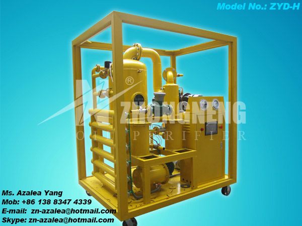 Series ZYD Double-stage Vacuum Insulating Oil Purifier