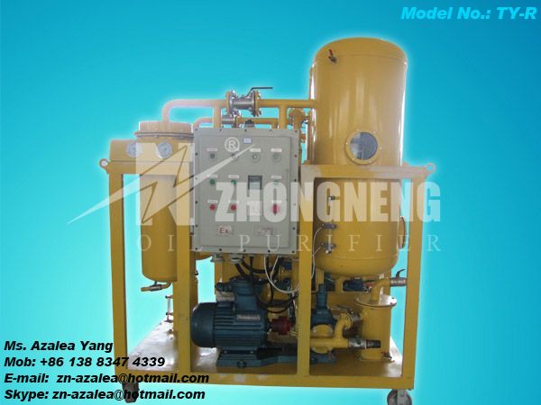 Series TY Vacuum Turbine Oil Purifier