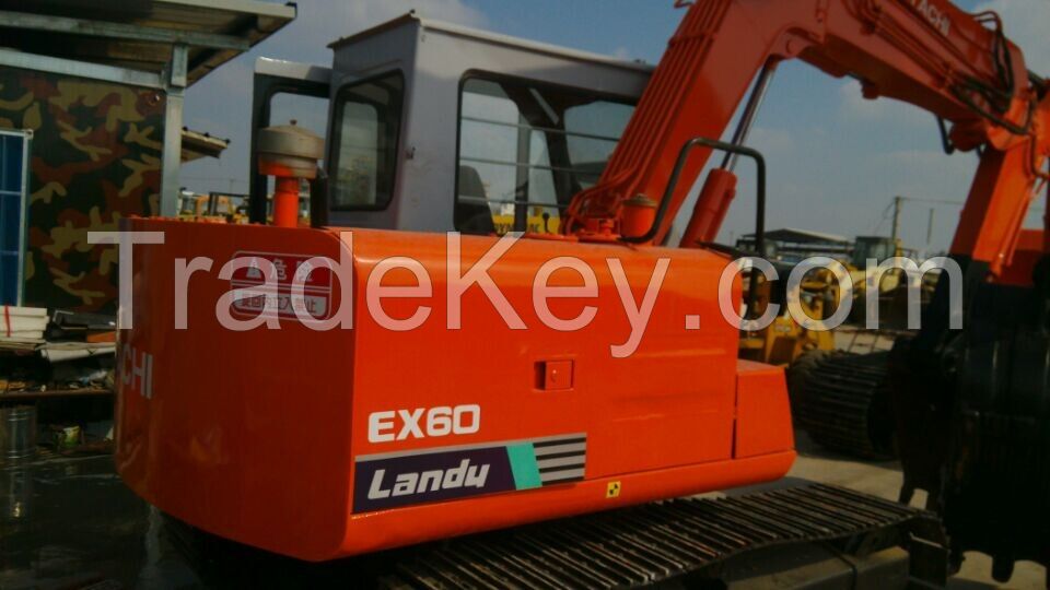 Secondhand Hitachi Mini Small Excavators For Sale, Hitachi EX60-1 Crawler Excavator