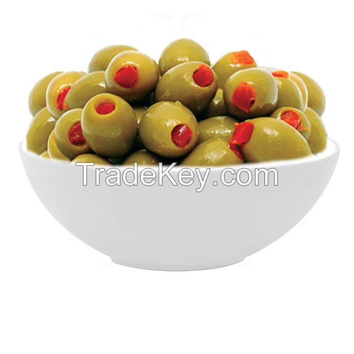 Green chalkidiki olive