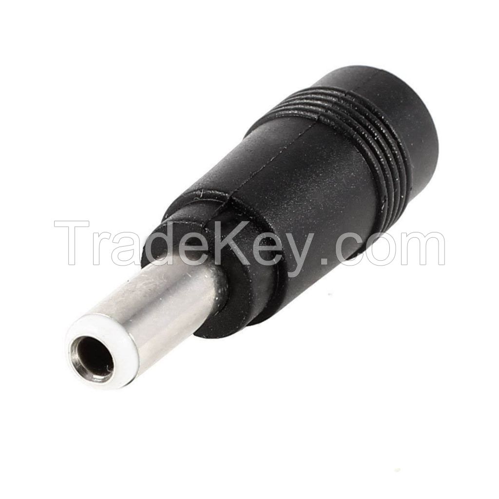 CFTW DC 5.5mm x 2.1mm Female to 5.5mm x 2.5mm Male Plug Jack DC Power Adapter Tip Connector