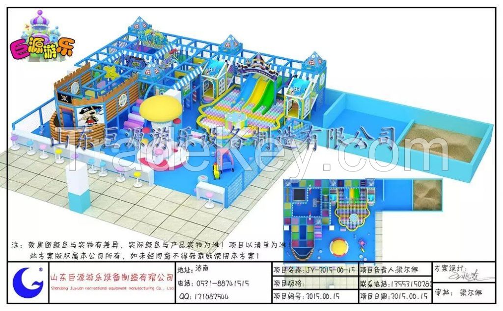 Amusement Park Soft Indoor Playground Equipment for kids