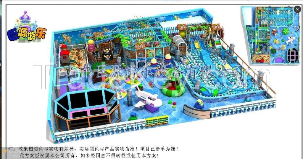 Amusement Park Soft Indoor Playground Equipment for kids