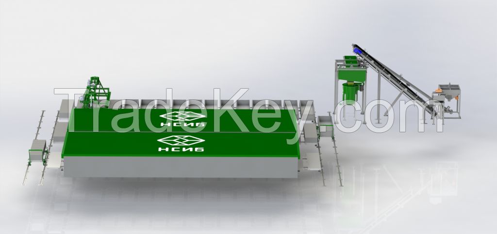 Aerated Concrete Blocks Production Line NS-60KA