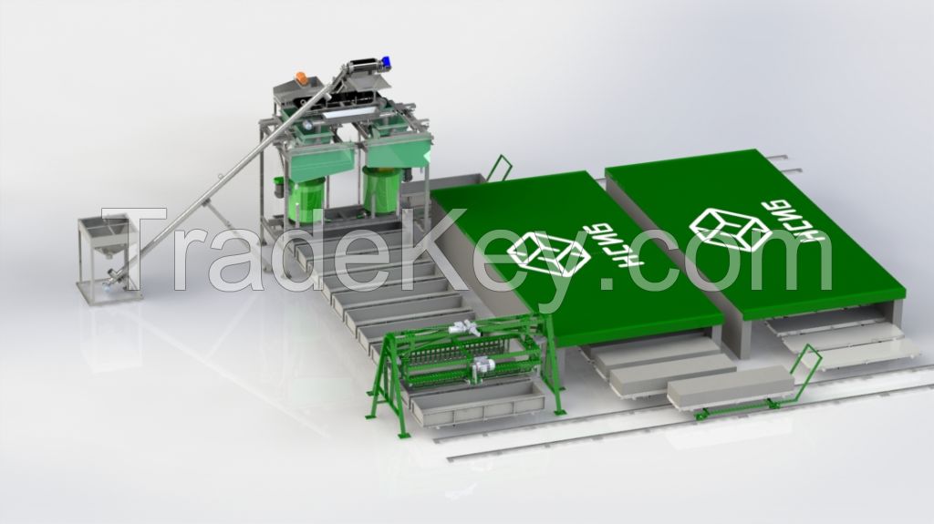 Aerated Concrete Production Line NS-150KA