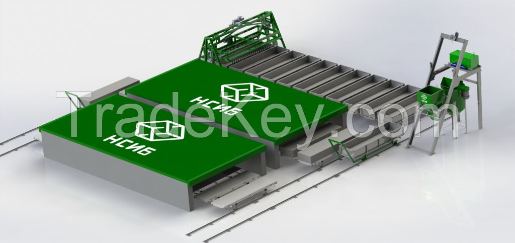 Aerated Concrete Production Line NS-40KP