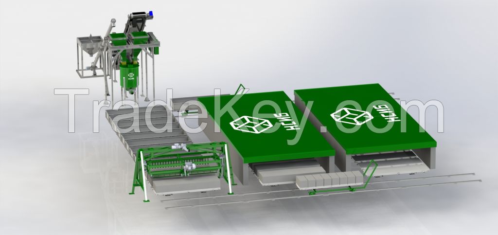 Aerated Concrete Production Line NS-40KA