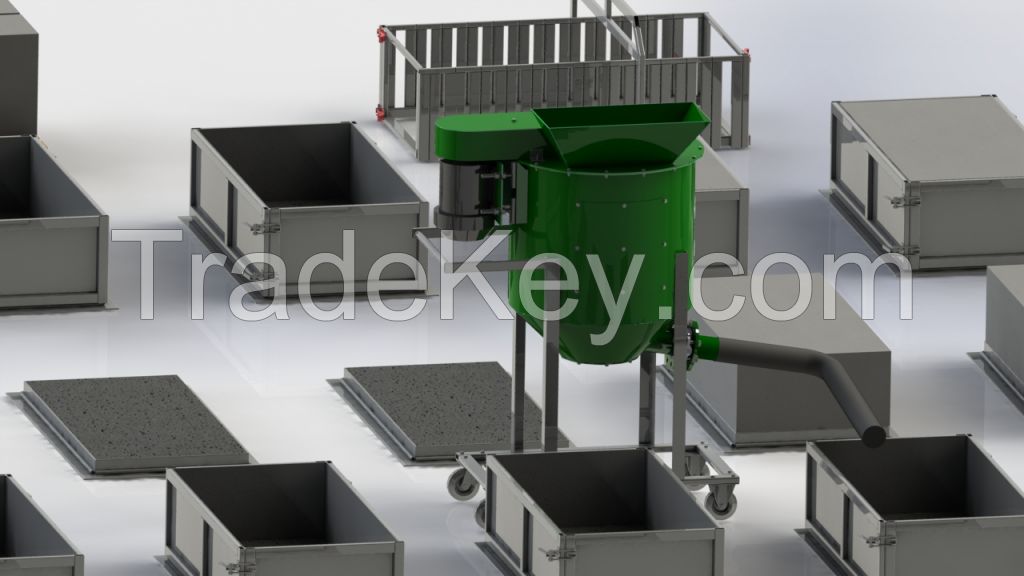 Aerated Concrete Production Line NS-15MU