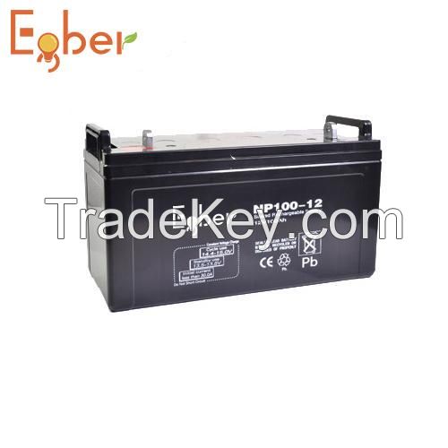 12V100AH VRLA battery