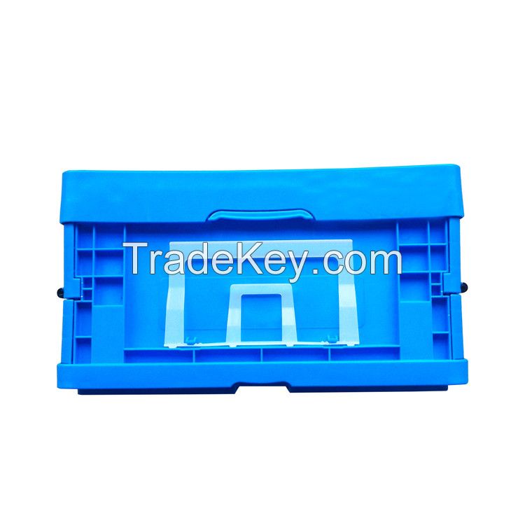 stackable logistic storage plastic tote bin shipping box for