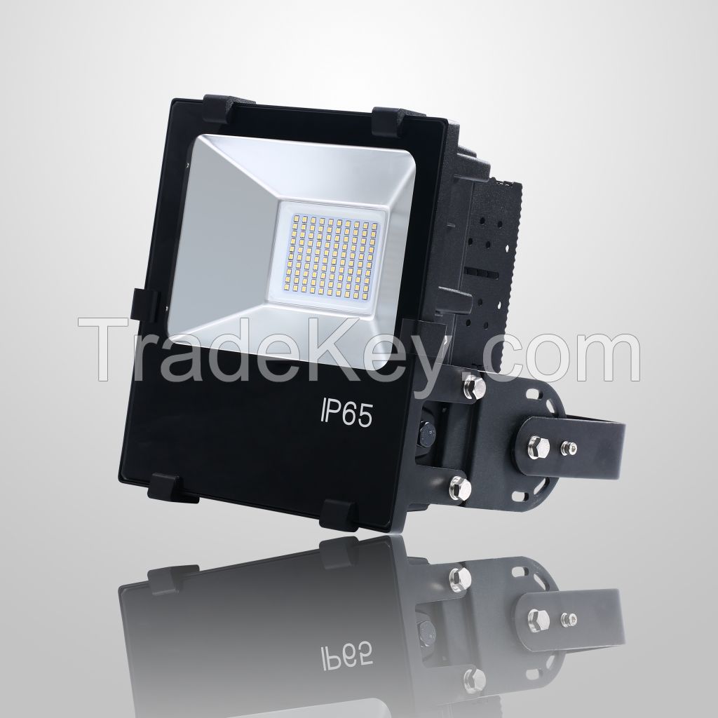 Aluminum IP65 waterproof 100W LED flood lights