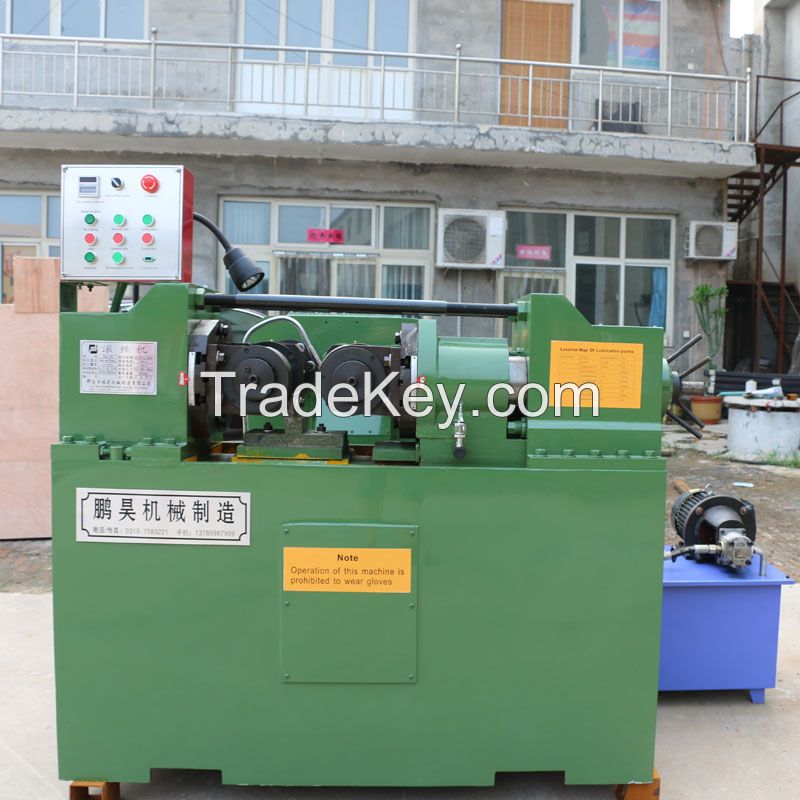 Steel bar  Thread rolling machine , threading rod machine