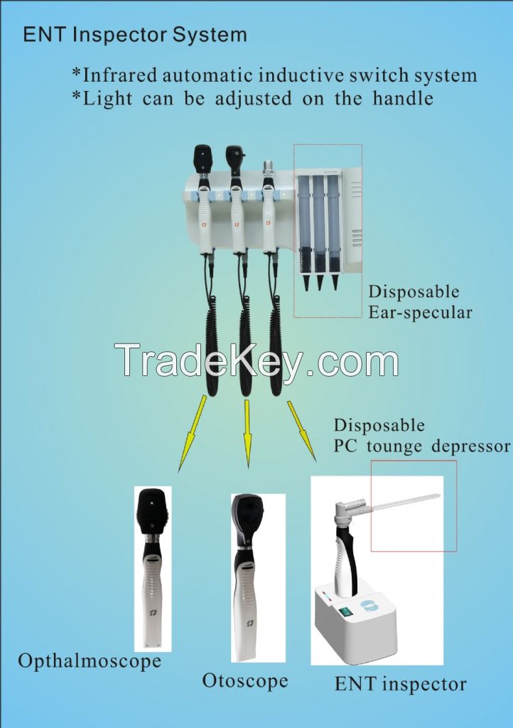 New Patent Multi-function ENT Wall Mounted Diagnosis System with Endoscope