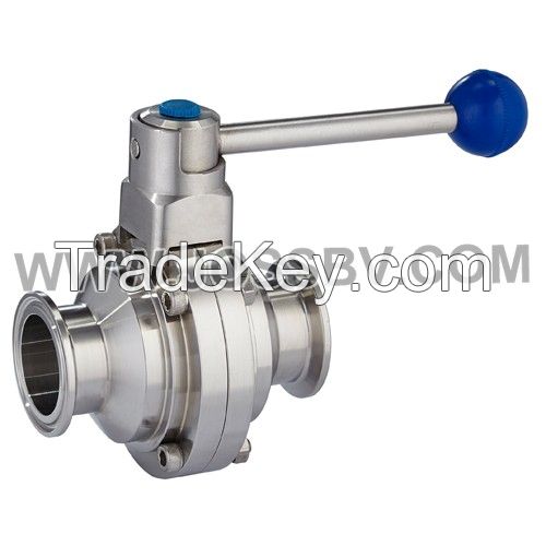 Sanitary Butterfly Type Ball Valve