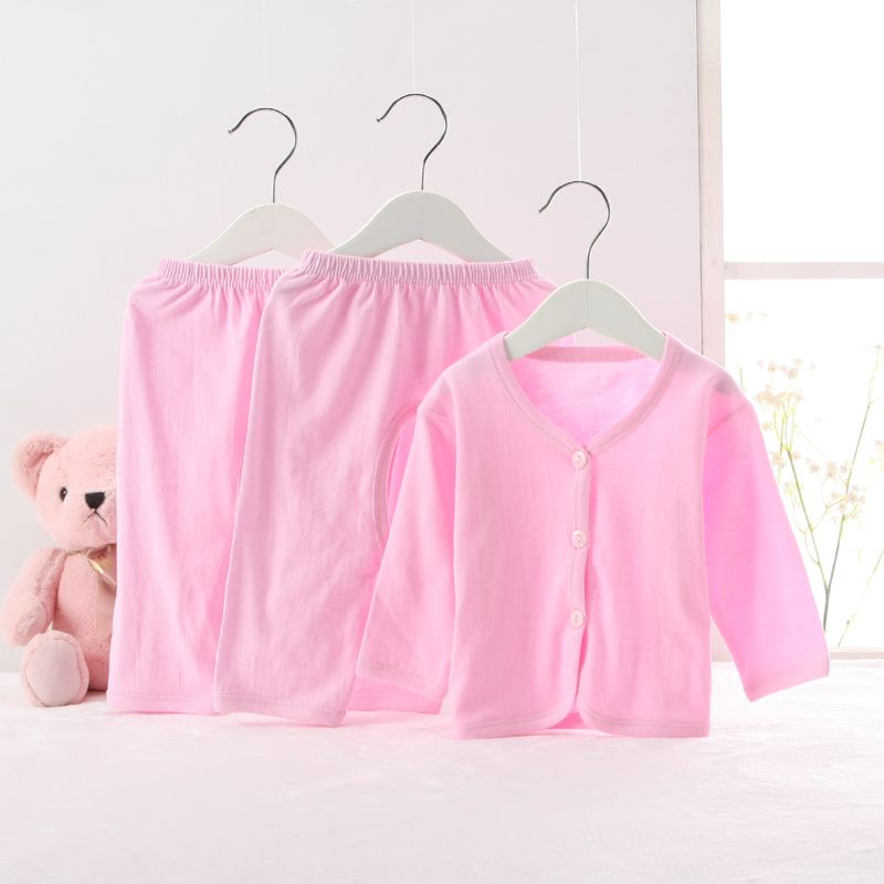 Newborn Infant Three-piece Underwear Suits Pure Cotton Clothes