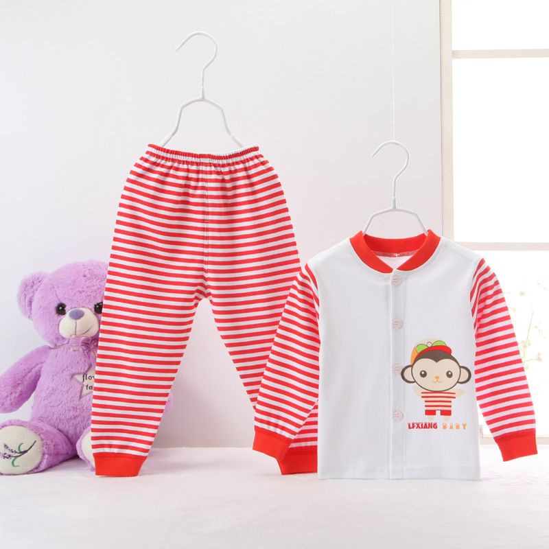 0-3 ages baby pure cotton underwear suits spring autumn clothes long sleeves