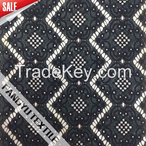 High Quality Geometric Lace for Garment Fabric