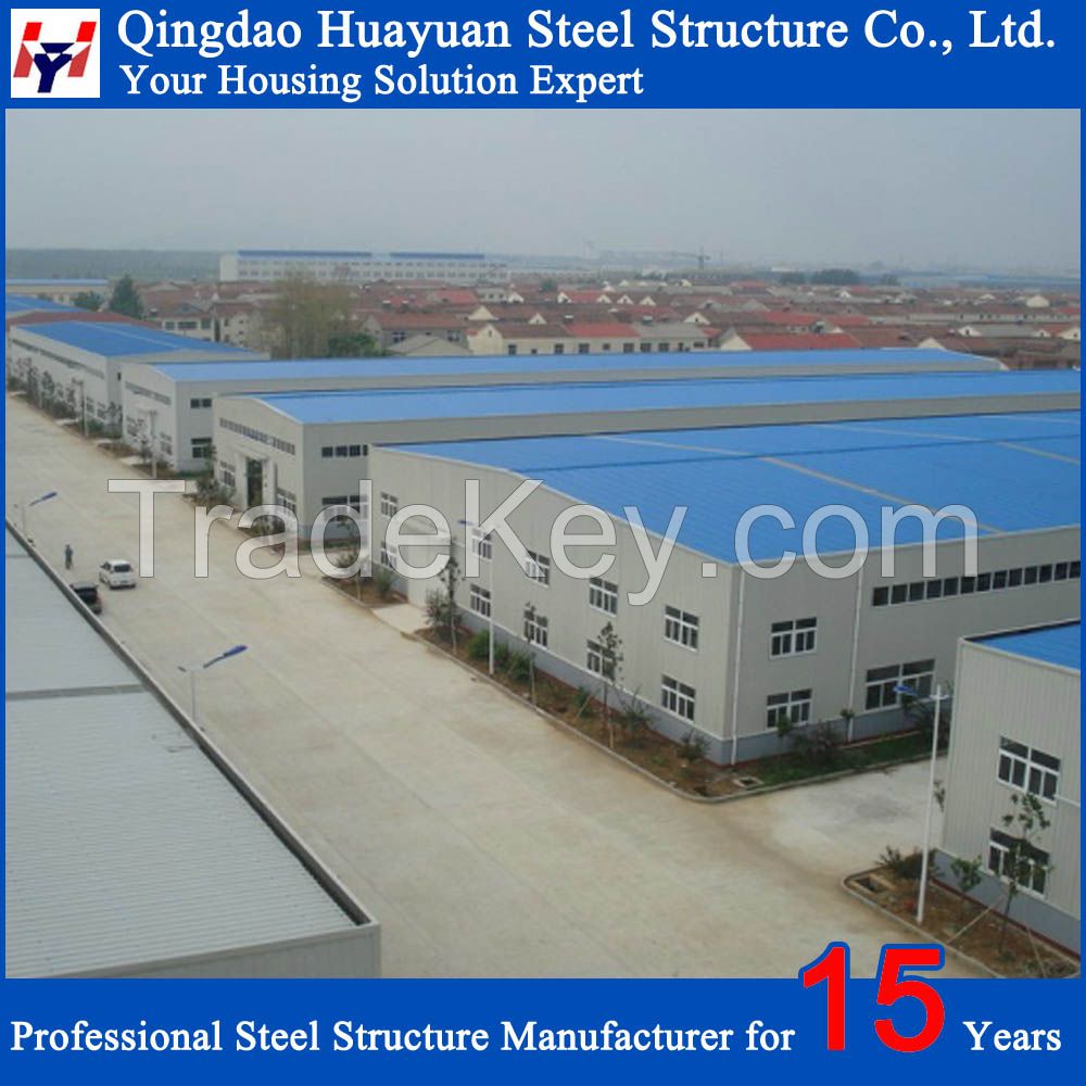 China Supplier Prefabricated Steel Construction Warehouse