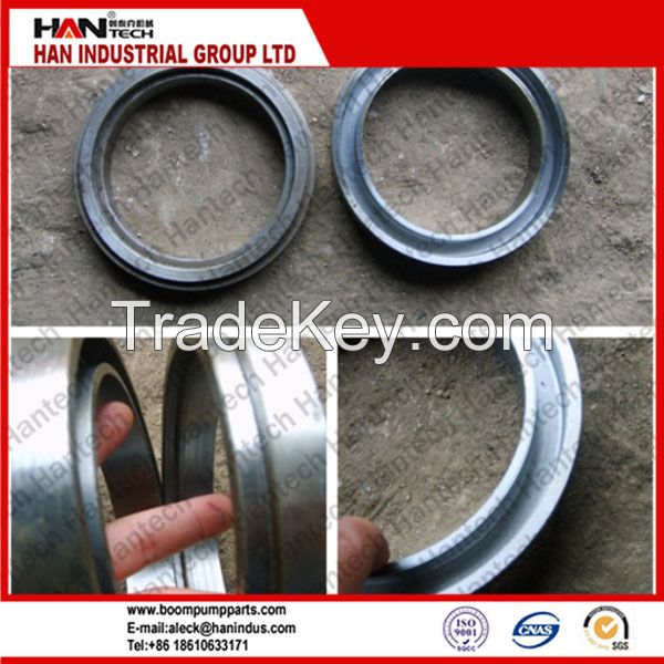 concrete pump pipe flange SK ZX DN125 Concrete Pump Pipe weld-on ends