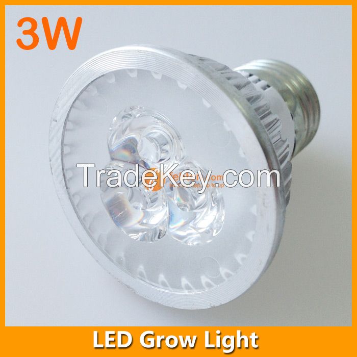 3W LED Grow Light E27