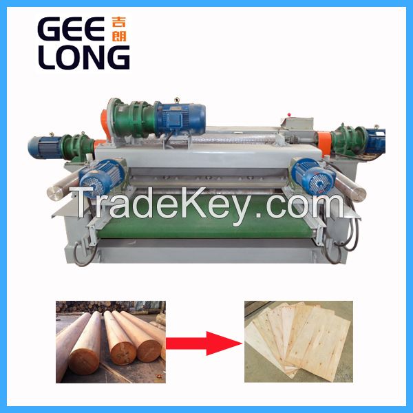 4ft spindleless veneer peeling machine