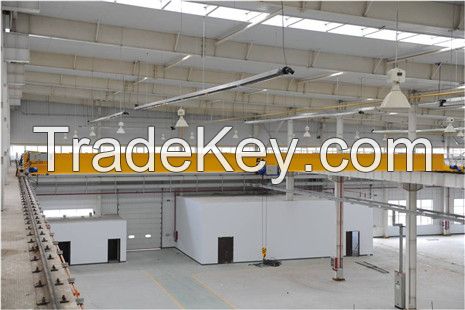 European Style Single Girder Overhead Crane