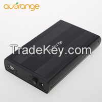 3.5 inch USB2.0 TO sata 6TB hard disk hdd enclosure Aluminum