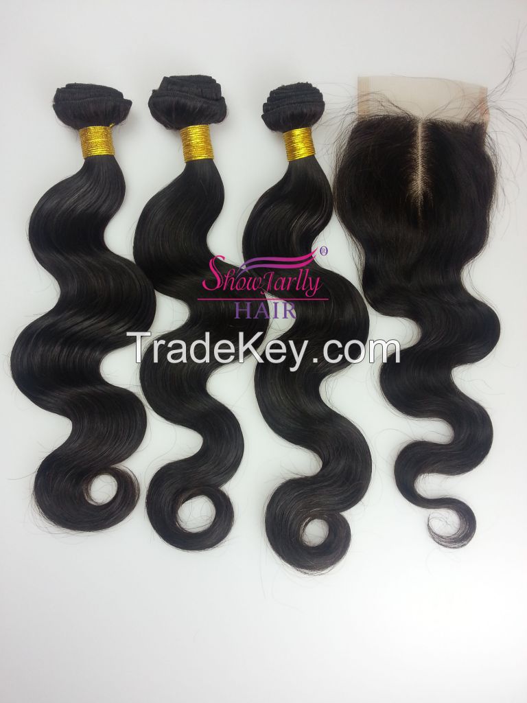 100% remy human virgin hair