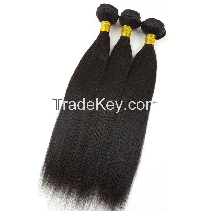 Brazilian/Malaysian/Peruvian/Mongolian/Indian Virgin Human Hair Weft 8