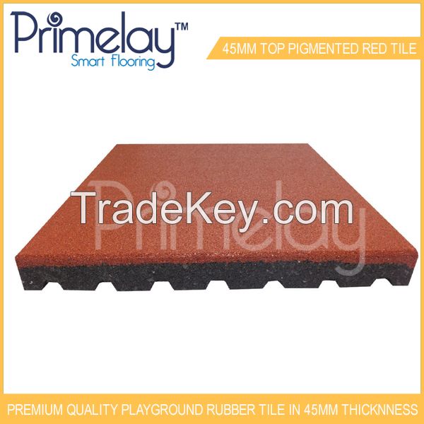 Playground Safety Rubber Tiles