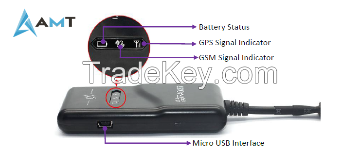 Wireless (RF) relay Vehicle GPS Tracker MT65 With Microphone and SOS