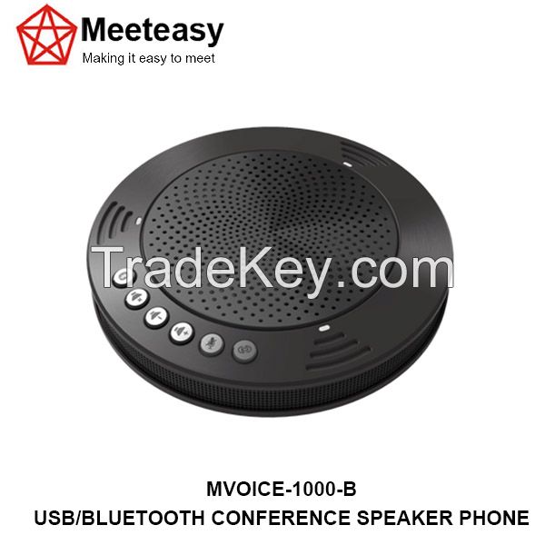 MVOICE 1000-B USB/Bluetooth Speakerphone  for Softphone and Mobile Phone